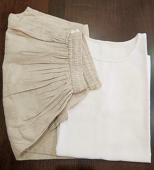 The Grounded Guy - Shvet shirt with grey bottoms