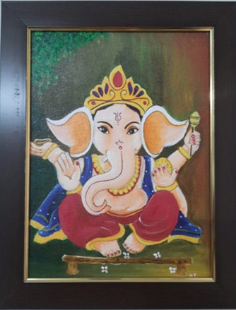 Smiling Ganesha